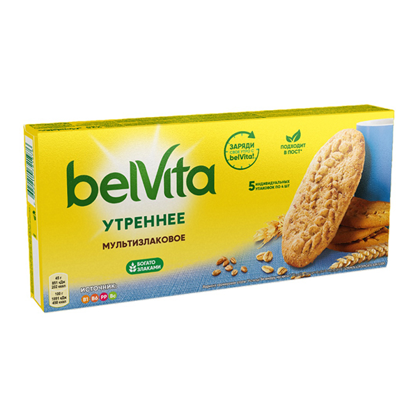 Печенье belVita Утреннее 225 г.