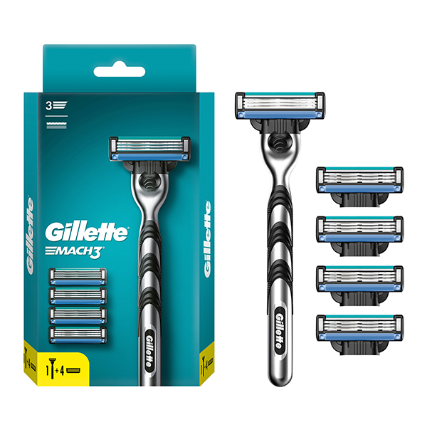 Бритвенный станок "Gillette" Мach3 (1+4)