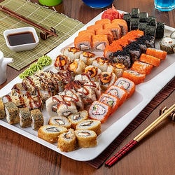 Samurai Sushi - Сет "Ассорти" (70 шт)