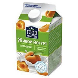 Йогурт Foodmaster Абрикос 2% 450 г. ТП.