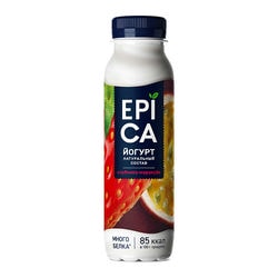 Йогурт EPICA клубника, маракуйя 2.5% 260 г.