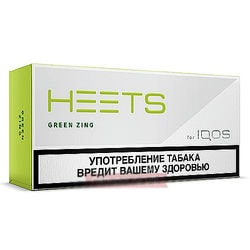 Нагреваемые табачные стики HEETS, Green Zing