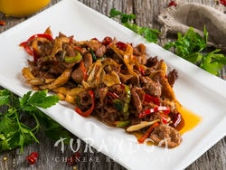 БАРАНИНА С ГРИБАМИ 250 г.